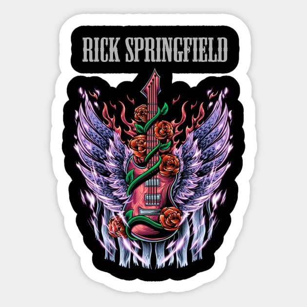 RICK SPRINGFIELD BAND Sticker by Roxy Khriegar Store